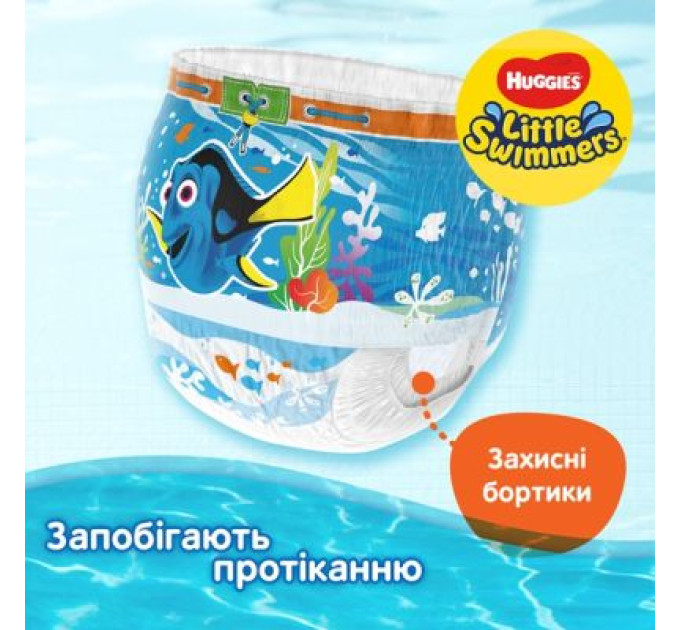 Huggies Підгузки Huggies Little Swimmer 3-4 (7-15 кг) 12 шт (36000183399)