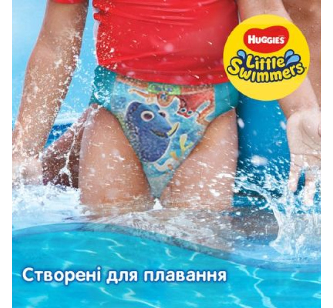 Huggies Підгузки Huggies Little Swimmer 3-4 (7-15 кг) 12 шт (36000183399)