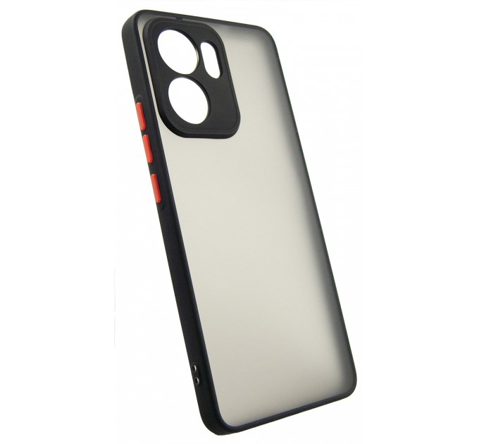 Dengos Чохол-накладка Dengos Matt для Oppo Reno 13F Black (DG-TPU-MATT-166)