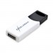 eXceleram USB флеш накопичувач eXceleram 64GB H2 Series White/Black USB 2.0 (EXU2H2W64)