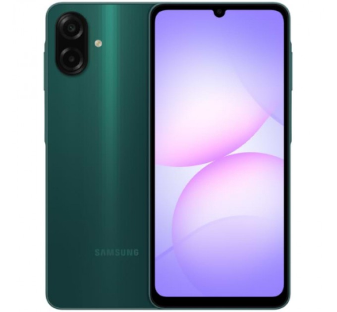 Samsung Мобільний телефон Samsung Galaxy A07 4/128Gb Green (SM-A075FZGGSEK)