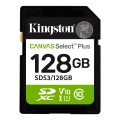 Kingston Карта пам`яті SDXC 128GB UHS-I Class 10 Kingston Canvas Select Plus R150MB/s (SDS3/128GB)
