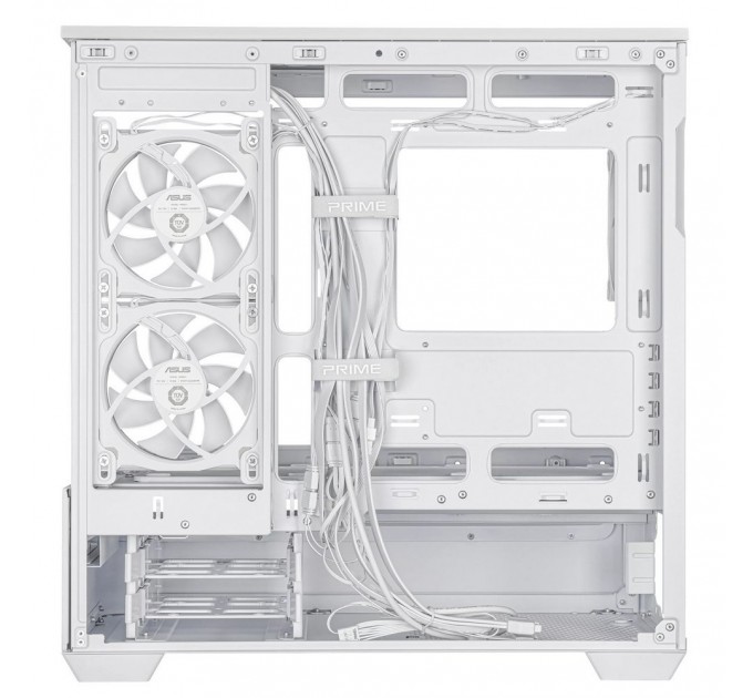 ASUS Корпус Asus Prime AP202 ARGB Tempered Glass White без БЖ (90DC00P3-B19000)