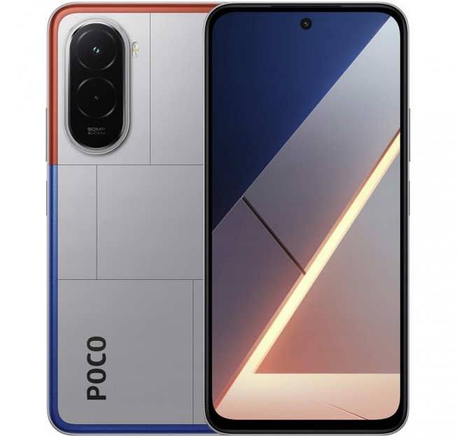 Xiaomi_ Смартфон Xiaomi Poco M7 4G 6/128GB Chrome Silver_EU