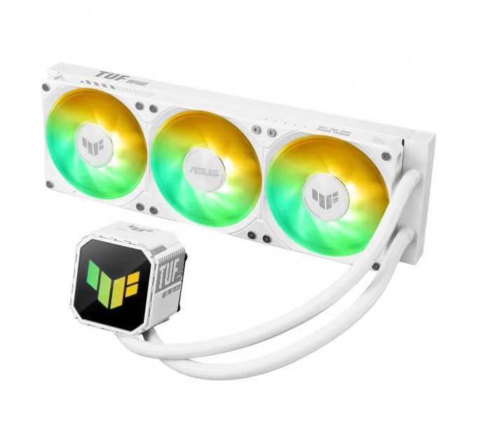 Система водяного охолодження Asus TUF Gaming LC III 360 ARGB White (90RC0192-B0EAY0)