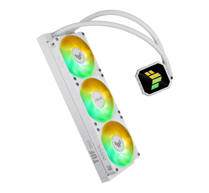 Система водяного охолодження Asus TUF Gaming LC III 360 ARGB White (90RC0192-B0EAY0)