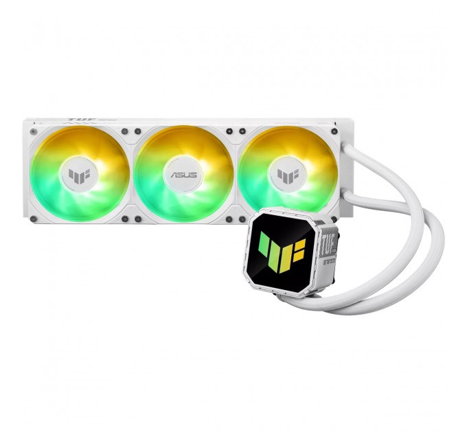 Система водяного охолодження Asus TUF Gaming LC III 360 ARGB White (90RC0192-B0EAY0)