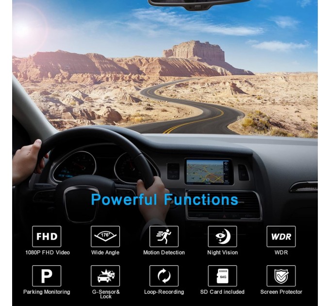 WeBeqer Відеореєстратор WeBeqer A7