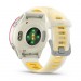 Garmin Смарт-годинник Garmin Forerunner 570 42mm Raspberry with Mango/Translucent Bone with Silver Buckle (010-02970-42)