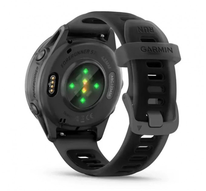 Garmin Смарт-годинник Garmin Forerunner 570 42mm Slate Gray with Black/Translucent Black Silicone with Slate Buckle (010-02970-40)