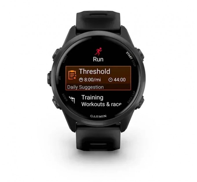 Garmin Смарт-годинник Garmin Forerunner 570 42mm Slate Gray with Black/Translucent Black Silicone with Slate Buckle (010-02970-40)