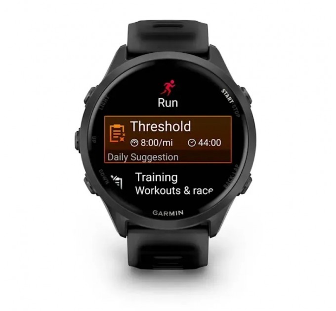 Garmin Смарт-годинник Garmin Forerunner 570 47mm Slate Gray with Black/Translucent Black Silicone with Slate Buckle (010-02971-40)