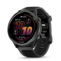 Смарт-годинник Garmin Forerunner 570 47mm Slate Gray with Black/Translucent Black Silicone with Slate Buckle (010-02971-40)