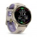 Garmin Смарт-годинник Garmin Forerunner 970 French Gray Soft Gold Titanium with French Gray/Translucent Indigo Silicone with Soft Gold Buckle (010-02969-62)