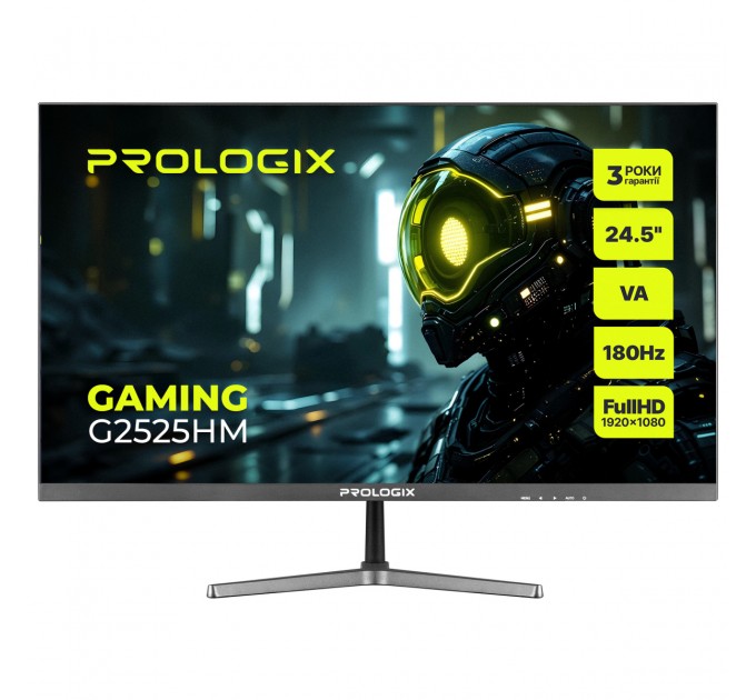 Prologix Монітор Prologix Gaming 24.5" G2525HM VA Black 180Hz