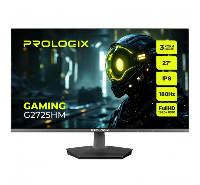 Prologix Монітор Prologix Gaming 27" G2725HM IPS Black 180Hz