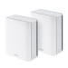 ASUS Wi-Fi Mesh-система Asus ZenWiFi BT8 2pk White BULK (90IG0930-MO3B20)