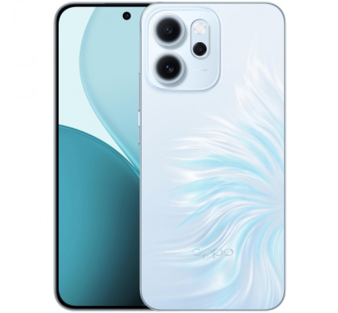 Мобільний телефон Oppo Reno14 F 5G 8/256GB Opal Blue (OFCPH2743 _BLUE_8/256)