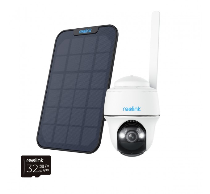 IP-камера Reolink Go Series G430 (Go PT Plus) із сонячною панеллю