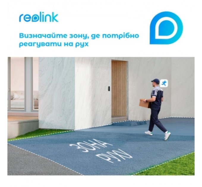 Панель виклику Reolink Video Doorbell WiFi (D340W)