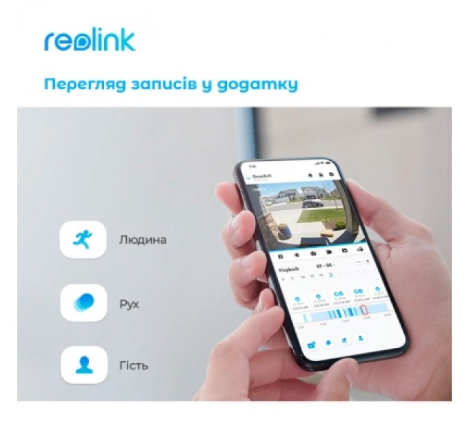 Панель виклику Reolink Video Doorbell WiFi (D340W)
