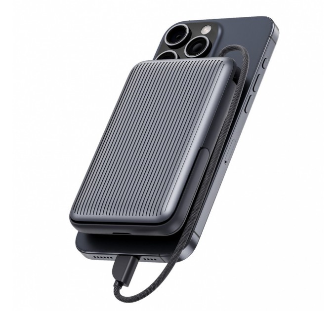 Proove Універсальна мобільна батарея Proove Moon Rock 2 in 1 22.5W 10000mAh Gray (PBR122012105)