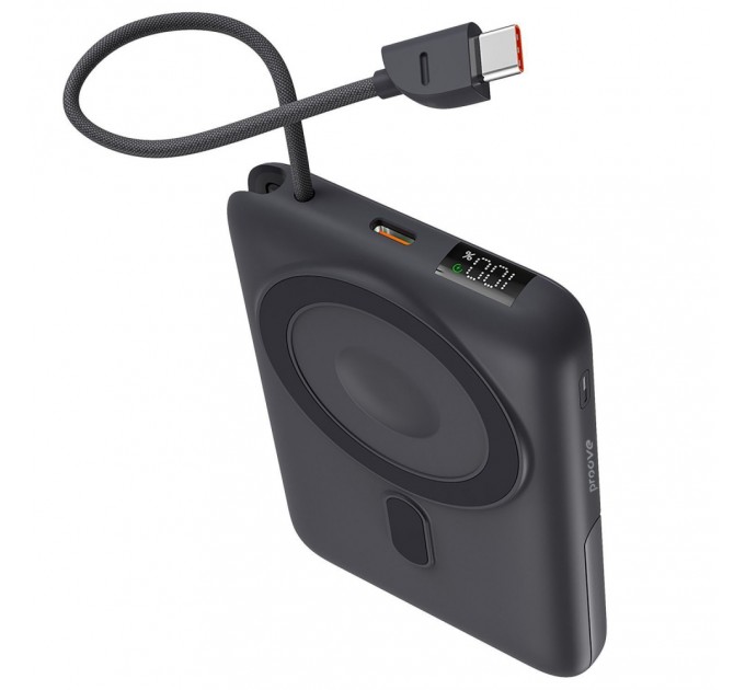 Proove Універсальна мобільна батарея Proove Moon Rock 2 in 1 22.5W 10000mAh Gray (PBR122012105)