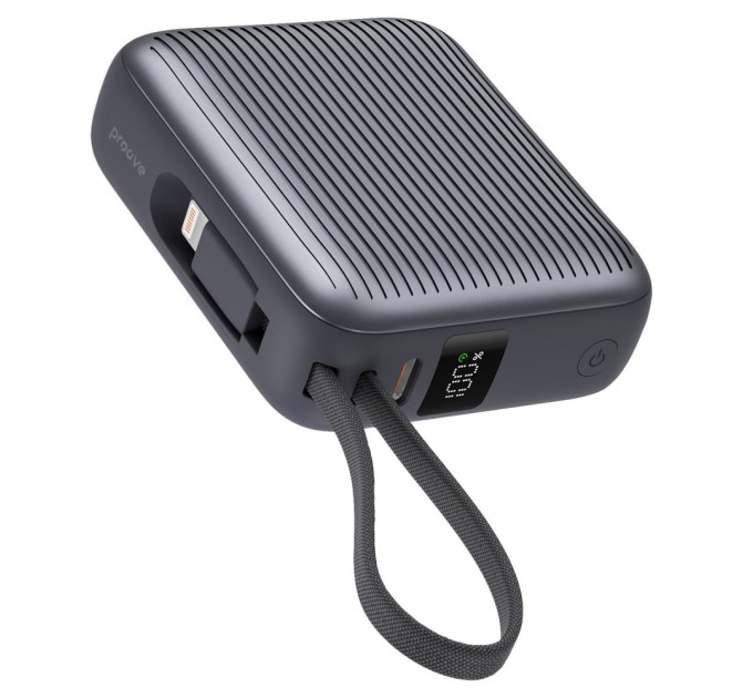 Універсальна мобільна батарея Proove Moon Rock 22.5W 10000mAh Gray (PBM122012105)