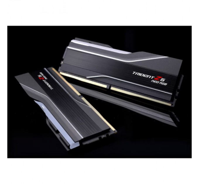 Модуль пам'яті для комп'ютера DDR5 32GB (2x16GB) 6400 MHz Trident Z5 Neo RGB Black G.Skill (F5-6400J3239G16GX2-TZ5NR)
