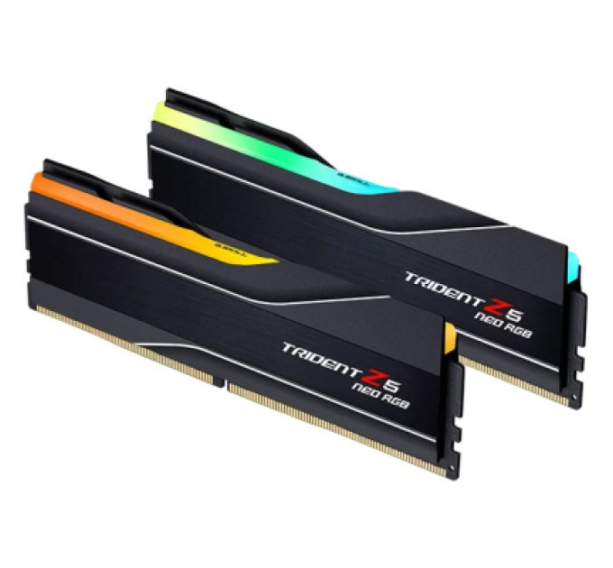 Модуль пам'яті для комп'ютера DDR5 32GB (2x16GB) 6400 MHz Trident Z5 Neo RGB Black G.Skill (F5-6400J3239G16GX2-TZ5NR)