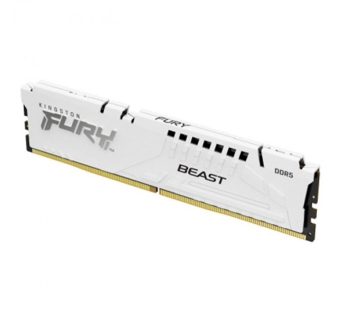 Kingston Fury (ex.HyperX) Модуль пам'яті для комп'ютера DDR5 32GB (2x16GB) 6000 MHz Beast White Kingston Fury (ex.HyperX) (KF560C36BWE2K2-32)