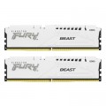 Kingston Fury (ex.HyperX) Модуль пам'яті для комп'ютера DDR5 32GB (2x16GB) 6000 MHz Beast White Kingston Fury (ex.HyperX) (KF560C36BWE2K2-32)