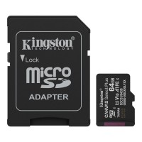Карта пам'яті Kingston 64GB microSDXC class 10 UHS-I V10 A1 Canvas Select Plus (SDCS3/64GB)