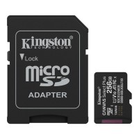 Карта пам'яті Kingston 256GB microSDXC class 10 UHS-I V10 A1 Canvas Select Plus (SDCS3/256GB)