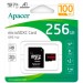 Карта пам'яті Apacer 256GB microSDXC class 10 UHS-I V10 A1 (AP256GMCSX10UB-R)