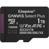 Карта пам'яті Kingston 1TB microSDXC class 10 UHS-I U3 V30 A1 Canvas Select Plus (SDCS3/1TBSP)
