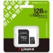 Карта пам'яті Kingston 128GB microSDXC class 10 UHS-I U3 V30 A1 Canvas Select Plus (SDCS3/128GB)