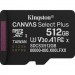 Kingston Карта пам'яті Kingston 512GB microSDXC class 10 UHS-I U3 V30 A1 Canvas Select Plus (SDCS3/512GBSP)