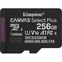 Карта пам'яті Kingston 256GB microSDXC class 10 UHS-I U3 V30 A1 Canvas Select Plus (SDCS3/256GBSP)