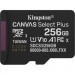 Карта пам'яті Kingston 256GB microSDXC class 10 UHS-I U3 V30 A1 Canvas Select Plus (SDCS3/256GBSP)