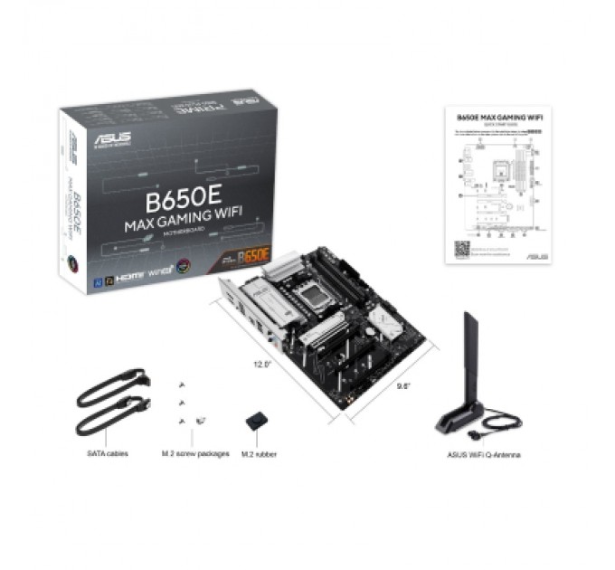 Материнська плата ASUS B650E MAX GAMING WIFI