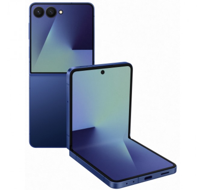 Samsung Мобільний телефон Samsung Galaxy Flip7 12/256Gb Blue Shadow (SM-F766BDBGSEK)