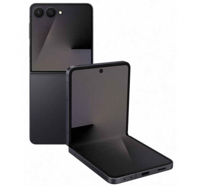 Samsung Мобільний телефон Samsung Galaxy Flip7 12/256Gb Jetblack (SM-F766BZKGSEK)