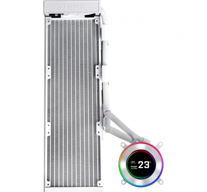 Система водяного охолодження Lian Li HydroShift II LCD-C 360 Fanless White (G89.GHS2LCD36W.00)