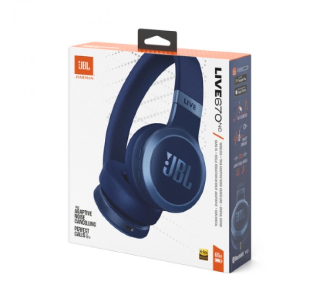 JBL Навушники JBL Live 670 NC Blue (JBLLIVE670NCBLU)