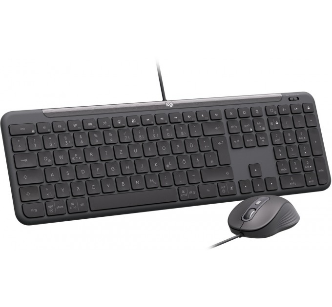 Комплект (клавіатура, миша) Logitech Signature Slim Combo MK620 Graphite (920-013349)