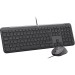 Комплект (клавіатура, миша) Logitech Signature Slim Combo MK620 Graphite (920-013349)