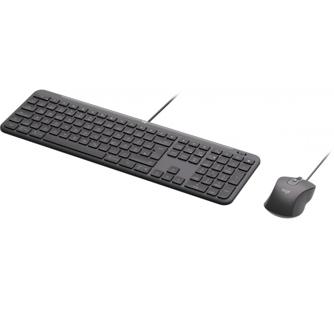 Комплект (клавіатура, миша) Logitech Signature Slim Combo MK620 Graphite (920-013349)