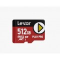 Lexar Карта пам’яті MICRO SDXC 512GB UHS-I PLAY LMSXPS0512G-BNNNG LEXAR