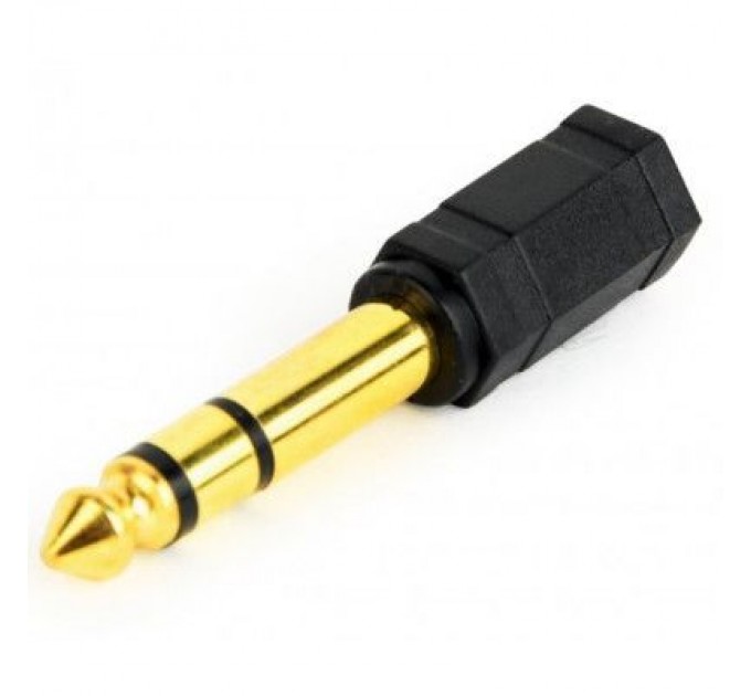 Cablexpert Перехідник 6.35мм M / F 3.5 мм Cablexpert (A-6.35M-3.5F)